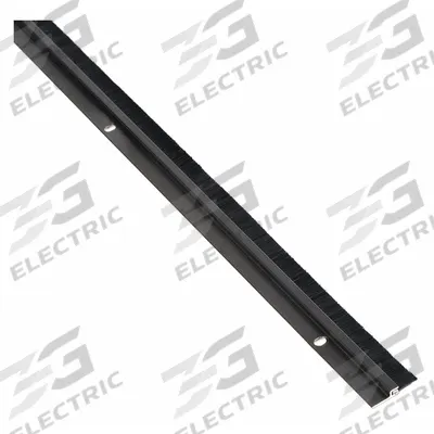 NATIONAL GUARD Door Weatherstripping: Brush Insert, 7 ft Lg, 1 1/16 in Wd - Metal Leaf Weatherstripping