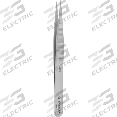 EXCELTA Tweezers: Stainless Steel, Cylinder - Small Parts Handling Tweezers