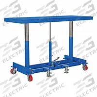 VESTIL Long Deck Cart: Not Powered, 4,000 lb Load Capacity, 72 in L x 20 1/4 in W, Steel, Hydraulic (MPN LDLT-2072-4). Key specifications — Platform Material: Steel; Brand: VESTIL.