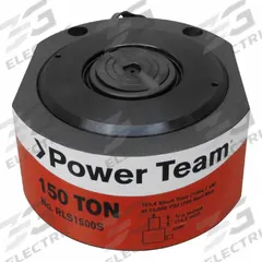POWER TEAM Standard Hydraulic Rams: Single Acting, 150 ton Nominal Capacity, 1 in Nominal Stroke Lg (MPN RLS1500S). Key specifications — attr98927: POWER TEAM.