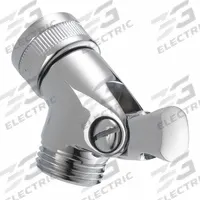 DELTA Pin Mount Swivel Connector: Metal, Chrome Finish, 1/2 in Connection Size, IPS Connection (MPN U5002-PK). Key specifications — Finish: Chrome; Connection Type: IPS; Product Type: Swivel Connector; Brand: DELTA; Material: Metal.