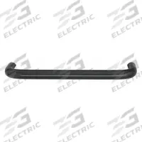 MONROE PMP Pull Handle: Threaded Holes, Aluminum, Black, #8-32 Screw Size, 0.31 in (MPN PH-0116). Key specifications — Brand: MONROE PMP; Projection Type: Non-Recessed; Material: Aluminum; Finish: Black Anodized; Color: Black; Folding Type: Fixed; Mounting Type: Threaded Holes; Screw Size: #8-32.