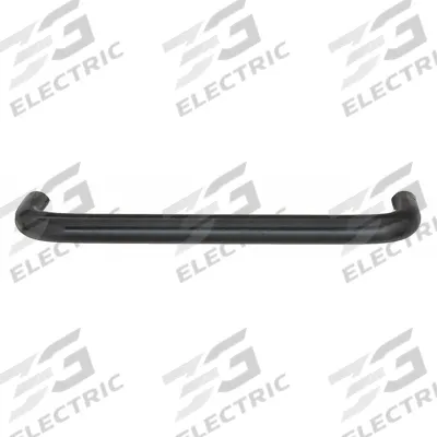 MONROE PMP Pull Handle: Threaded Holes, Aluminum, Black, #8-32 Screw Size - Standard Pull Handles