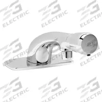 ZURN Low Arc Bathroom Faucet: AquaSpec®, Single-Post, Brass, Chrome Finish, 1 gpm Flow Rate, Spray (MPN Z86300-XL-CP4). Key specifications — Brand: ZURN; Series: AquaSpec®; Includes: Mounting Hardware.