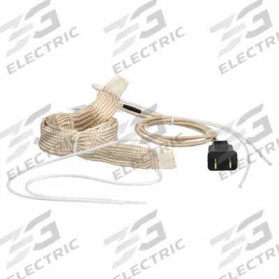 BRISKHEAT Dual Element Heating Tape: 760°C Op Temp - Max, 24 in Overall Lg, 1 in Overall Wd - Samox Heating Tapes