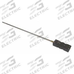 TEMPCO General Purpose Thermocouple: 32°F to 1,400°F /0°C to 760°C, Type J, Rounded Tip (MPN MTA00802). Key specifications — attr1275752: 0.25 mm; attr1275763: ±2.2 °C or ±0.75 %, Whichever is Greater; attr1275765: MTA00802; attr1275769: TEMPCO.