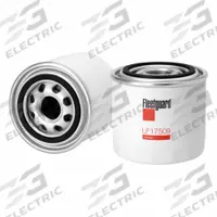 FLEETGUARD Automotive Oil Filter: B7499, LF17509, 4 5/8 in Overall Ht, 16 in Overall Lg, Oil. Key specifications — Baldwin Interchange: B7499; FleetGuard Interchange: LF17509; Brand: FLEETGUARD; Compatible Vehicle Make: Genie; Media Material: Cellulose.