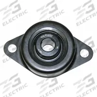 SEALMASTER 2 Bolt Flange Bearing: Radial Ball, 1 3/16 in Bore, Steel, Set Screws, 5 3/8 in Lg (MPN SRF-19). Key specifications — Bore Type: Cylindrical; Brand: SEALMASTER; Lubricant Material: NLGI #2 Equivalent; Mounting Bolt Size: 7/16 in; System of Measurement: Inch.