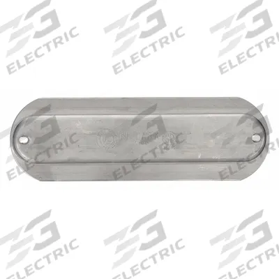 HUBBELL KILLARK Covers for Conduit Access Fitting: Aluminum, O Series, 2 in Trade Size - Covers for Conduit Access Fittings