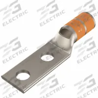 Compression Lug: For 3/0 AWG, Stranded Wire, 1/2 in Stud Size, Std, Copper Barrel (MPN YA272LN). Key specifications — Inspection Hole: Yes; For Wire Type: Stranded; For Wire Sizes: 3/0 AWG; Brand: BURNDY; Manufacturer Part Number: YA272LN.