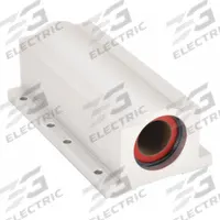 PBC LINEAR Mounted Linear Bearing: Twin, Self-Aligning, 3/4 in Inside Dia, Frelon™ Gold, PW (MPN PW12). Key specifications — Liner: Frelon™ Gold; Material: Aluminum Alloy.