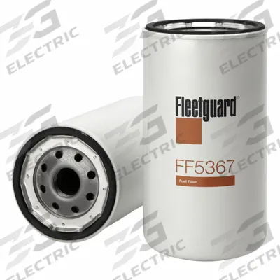 FLEETGUARD Fuel Filter: Spin-On, 6 15/16 in Overall Lg, 3 11/16 in Outside Dia - Spin-On Fuel Filters