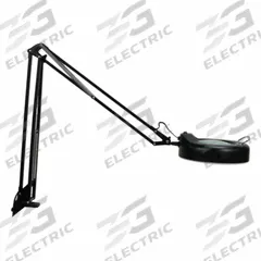 APPROVED VENDOR Magnifier Light: LED, 2.25x, 5 Diopter, 600 lm Max Brightness, 38 in Arm Reach, iron (MPN 820DA5). Key specifications — Arm Material: iron; Brand: APPROVED VENDOR; Magnification: 2.25x; ESD Safe: No; Lens Material: Glass; Lighting Technology: LED; Operating Voltage: 100-240AC; Includes Ultraviolet Light: No.