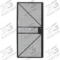 APPROVED VENDOR Welded-Wire Machine Guard Door: 60 in x 48 in, (2) Safety Nuts/Panel (MPN 19N880). Key specifications — Includes Mounting Hardware: Yes; Brand: APPROVED VENDOR; Finish: Powder-Coated; Handle Type: None.