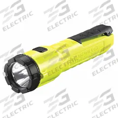 STREAMLIGHT Safety-Rated Flashlight: 245 lm, 9 hr Run Time at Max Brightness, 171 m Max Beam, Yellow (MPN 68751). Key specifications — Brand: STREAMLIGHT; Battery Requirements - Broad: Requires 3 AA.