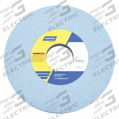 NORTON Straight Grinding Wheel: Type 1, 12" x 1" x 3" - Cool-Cutting Grinding Wheels for All Metals