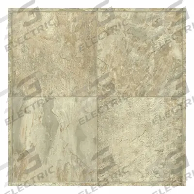 ARMSTRONG FLOORING Floor Tiles: Café Crème, Saratoga Stone, 12 ft Tile Wd - FlexStep Value Plus Vinyl Sheets