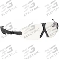 3M Clip-On Eyewear: Clear Lens Color, Anti-Fog/Scratch-Resistant, Suspension Mounting (MPN V901AF). Key specifications — Lens Color: Clear; Mounting Style: Suspension; Frame Color: Clear.