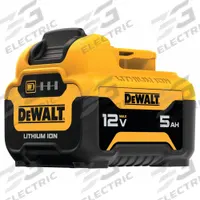 DEWALT Battery: 12V MAX*, 5 Ah, 2 Batteries Included, 12V DC, 2 PK (MPN DCb126-2). Key specifications — attr1278107: Not Oil-Resistant.