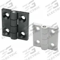 ELESA Pivot Hinge: Plastic, 2 3/8 in Leaf Ht, 13/16 in Leaf Wd (MPN CFM.60 SH-8-CLEAN). Key specifications — attr1019733: Plastic.