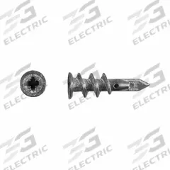 ITW BUILDEX Wall Anchor: Includes Screw, Inch, 1/2"-4 Thread Size, 1 in Thread Lg, 1/2 in Dia, 25 PK (MPN EZ25). Key specifications — Compatible Material: Drywall; Includes Screw: Yes; Screw Size Included: 1-1/4 in; System of Measurement: Inch; Thread Size: 1/2"-4; Color: Silver; Brand: ITW BUILDEX; Finish Type: Plain.