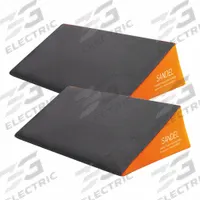 SANDEL Patient Repositioning System: 550 lb Patient Load Capacity, 16 in L x 11 in W x 5 1/2 in H (MPN 5301). Key specifications — Product Type: Patient Positioning Wedge; Color: Gray/Orange; Brand: SANDEL.
