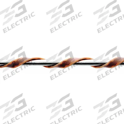 BRISKHEAT Heating Tape: 232°C Op Temp - Max, 24 in Overall Lg, 1/2 in Overall Wd - Silicone Heating Tapes