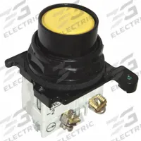 EATON Flush Push Button Operator: Non-Illuminated, Flush Profile, Metallic, 30 mm, 1NO (MPN E34PB4-53X). Key specifications — Brand: EATON; Action: Momentary; Series: E34; Push Button Material Type: Metallic.