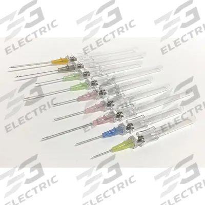 MEDSOURCE Safety Catheter: Stainless Steel, 24 ga Needle Gauge, PTFE - Safety IV Catheters