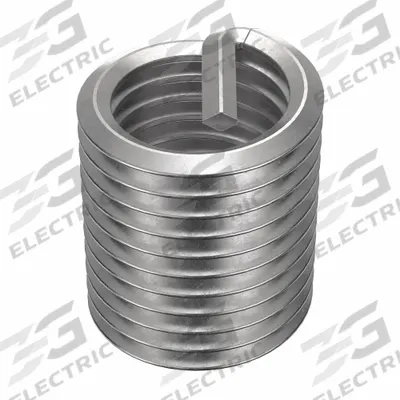 HELI-COIL Helical Insert: Tanged Tang Style, Free-Running, 1"-8 Thread Size - Free-Running Tanged Helical Inserts