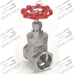 APPROVED VENDOR Gate Valve: 1 in, 316 Stainless Steel, Non-Rising, Socket x Socket, Wheel (MPN 4VMW8). Key specifications — Bonnet Material: 316 Stainless Steel; Wedge Material: 316 Stainless Steel; Brand: APPROVED VENDOR.