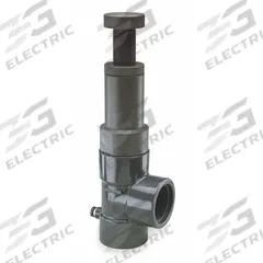 HAYWARD Adjustable Relief Valve: CPVC, EPDM, 2 in x 2 in, FNPT x FNPT, 40°F to 150 psi (MPN RV2200TE). Key specifications — Brand: HAYWARD.