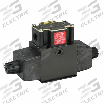 Parker Hydraulic Directional Valve: 17 gpm Max Flow Rate, D05 NFPA Size, Three Positions - Solenoid-Operated Directional Control Valves