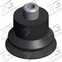 SMC Bellows Cup: Bellows, M5 x 0.8, 15 mm Pad Dia, NBR, Black, 50, 14.5 mm Pad Ht, ZP2 (MPN ZP2-TB15MBN-H5). Key specifications — attr1019101: ZP2-TB15MBN-H5; attr1019103: SMC; attr1019107: 50.