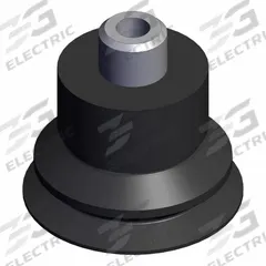 SMC Bellows Cup: Bellows, M5 x 0.8, 15 mm Pad Dia, NBR, Black, 50, 14.5 mm Pad Ht, ZP2 (MPN ZP2-TB15MBN-H5). Key specifications — attr1019101: ZP2-TB15MBN-H5; attr1019103: SMC; attr1019107: 50.