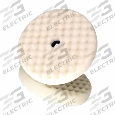 PERFECT-IT Foam Compounding Pad: Pad, Unthreaded Center Hole, Foam, 8 in Outside Dia - Vehicle Compound Pads