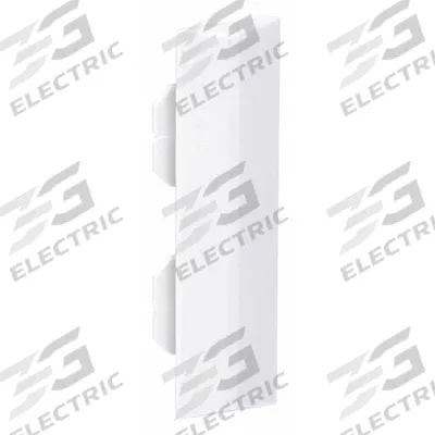 LEGRAND Cover Clip: CableSmart 40N2, 2 Channels, 4 in Wd, 2 in Ht, Plastic - Cover Clips for Multichannel Raceways