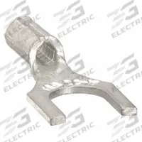 STA-KON Fork Terminals: Bare, #10 Stud Size, 12 AWG – 10 AWG Wire Range, Std Fork, 600 V (MPN C10-10F). Key specifications — attr1307966: Serrated; attr1307963: C10-10F; attr1307967: STA-KON; attr1307972: C115.