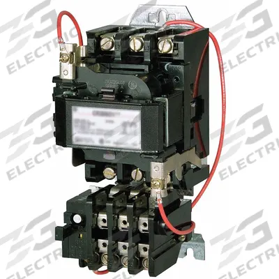 GE Magnetic Motor Starter: Non-Reversing, 3 Poles, NEMA Size 5, 270 A - Enclosed Non-Reversing Starters with Thermal Overloads