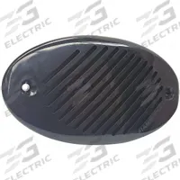 FIAMM Electric Horn: 12V DC, Low Tone, Electric, Black, Unfinished, 105 dBA Sound Level - Max, Boats (MPN 51904). Key specifications — Type: Low Tone; Brand: FIAMM; Compatible Vehicle Type: Boats; Finish: Unfinished; Includes: Black Grill Covers; Color: Black.