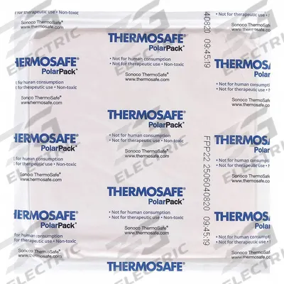THERMOSAFE Cold Brick: Leak Proof Cold Pack, 9 oz Wt, 4 1/2 in Lg, 4 in Wd - Cold Packs