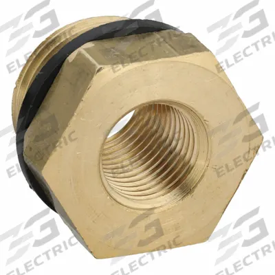 LEGRIS Metal Pipe Straight: Straight, 1/4 in x 1/2 in - Threaded High-Pressure Pipe Fittings