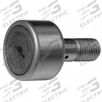 SMITH BEARING Cam Follower: 1 in Dia, Std, 1 Row, Open, Screwdriver Slot, Flat, 5/8 in Roller Wd (MPN CR-1). Key specifications — Brand: SMITH BEARING; Duty Type: Standard; System of Measurement: Inch.