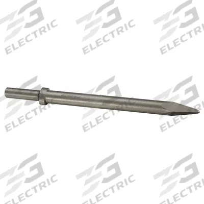 WESTWARD Moil Point Chisel: 0.68 in Shank Size, Round, Oval - Moil Point Chisels for Chipping Hammers