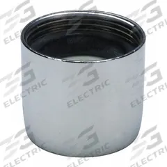 ZURN Aerator: 0.5 gpm Flow Rate, Spray Flow Outlet, Brass, Chrome Finish, 55/64"-27 Connection Size (MPN 7440-94FC/WK). Key specifications — Includes: Aerator; Material: Brass; Product Type: Aerator; Connection Size: 55/64"-27; Brand: ZURN.