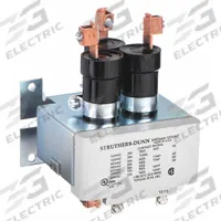 STRUTHERS-DUNN Mercury Displacement Contactor: 120V AC, 35 A Full Load Current - Resistive, 3 Poles (MPN M35AAA-120VAC). Key specifications — Brand: STRUTHERS-DUNN; Terminal Connection Type: Screw Terminals; Contact Material: Liquid Mercury.