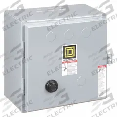 SQUARE D Magnetic Motor Starter: Reversing, 3 Poles, NEMA Size 0, 18 A, 120V AC Coil (MPN 8736SBG4V02S). Key specifications — Brand: SQUARE D; Coil Voltage: 110/120V AC; Phase: Three; Operator: None; Terminal Connection Type: Screw Clamp Terminals; Includes Pilot Light: No; Operator Controls: None; Auxiliary Contacts Included: No Auxiliary Contacts Included.