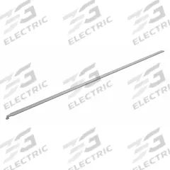 TENNSCO Lock Bar, 36-3/4 In., Medium Gray,PR: Fits Tennsco Brand, 1 PR (MPN 043LB). Key specifications — For Use With Grainger Item Number: 1UBU7; Fits Brand: Tennsco; Product Type: Lock Bar, 36-3/4 In., Medium Gray,PR; Brand: TENNSCO.