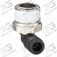 LEGRIS Push-Fit Elbow Fitting: 1/4 in OD x 3/8 in Pipe Size, Push-to-Connect x MNPT, Black, 10 PK (MPN 3109 56 18). Key specifications — Brand: LEGRIS.