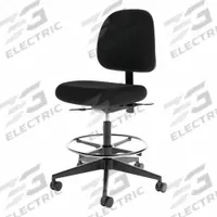 CRAMER Task Chair: Cramer, Black, 15 in Back Ht, 19 1/2 in Seat Wd, 19 1/2 in Seat Dp, Black Frame (MPN FSMH4-2RK-2). Key specifications — attr995518: Cramer; attr982877: Black; attr982865: Black; attr982870: CRAMER; attr982901: Black.